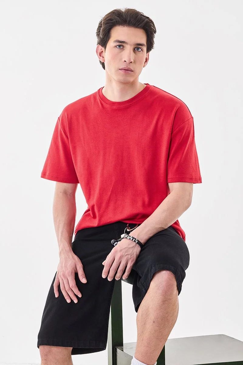 SNITCH 100% Cotton Oversized Core Lab T-Shirt